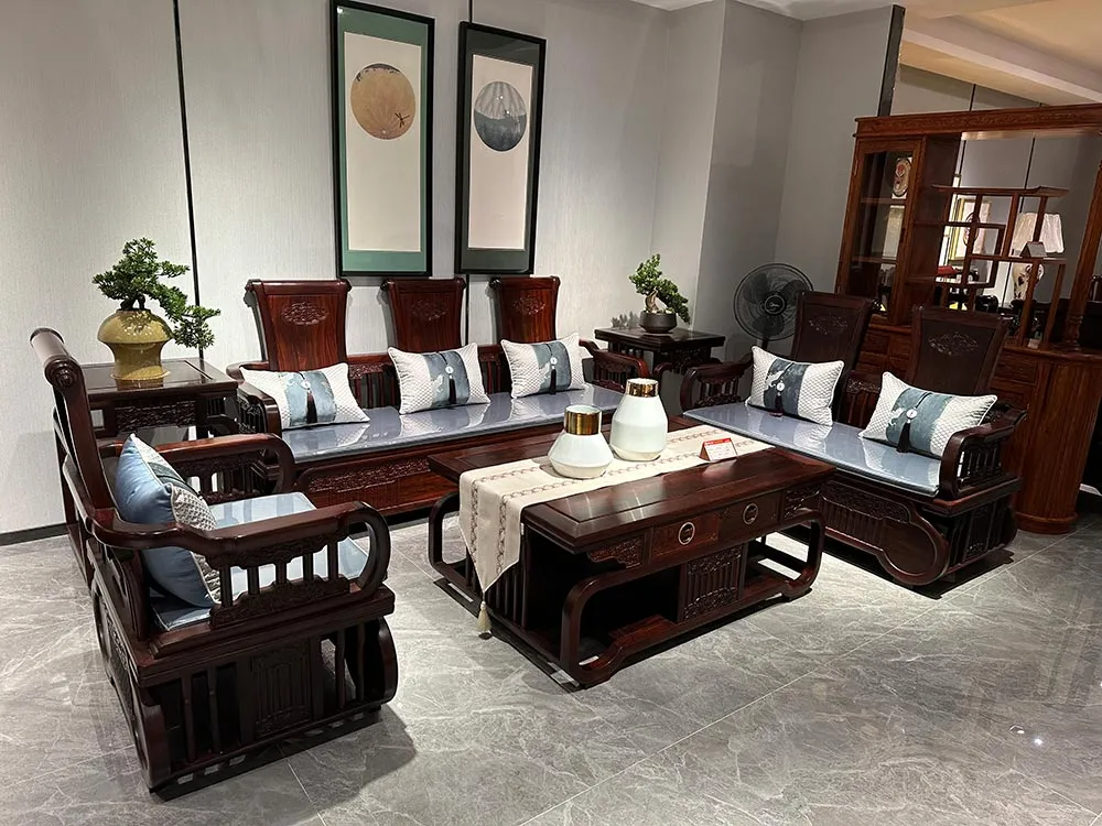 What are the maintenance methods of the Solid Wood Sofa New Chinese Style?