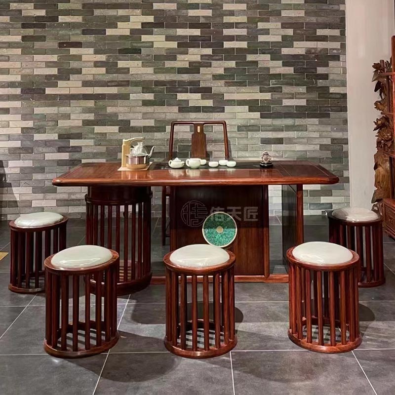 Chinese Style Rosewood Wood Classical Tea Table
