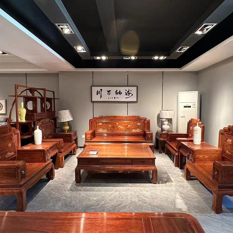 Chinese Wooden Sofa Set